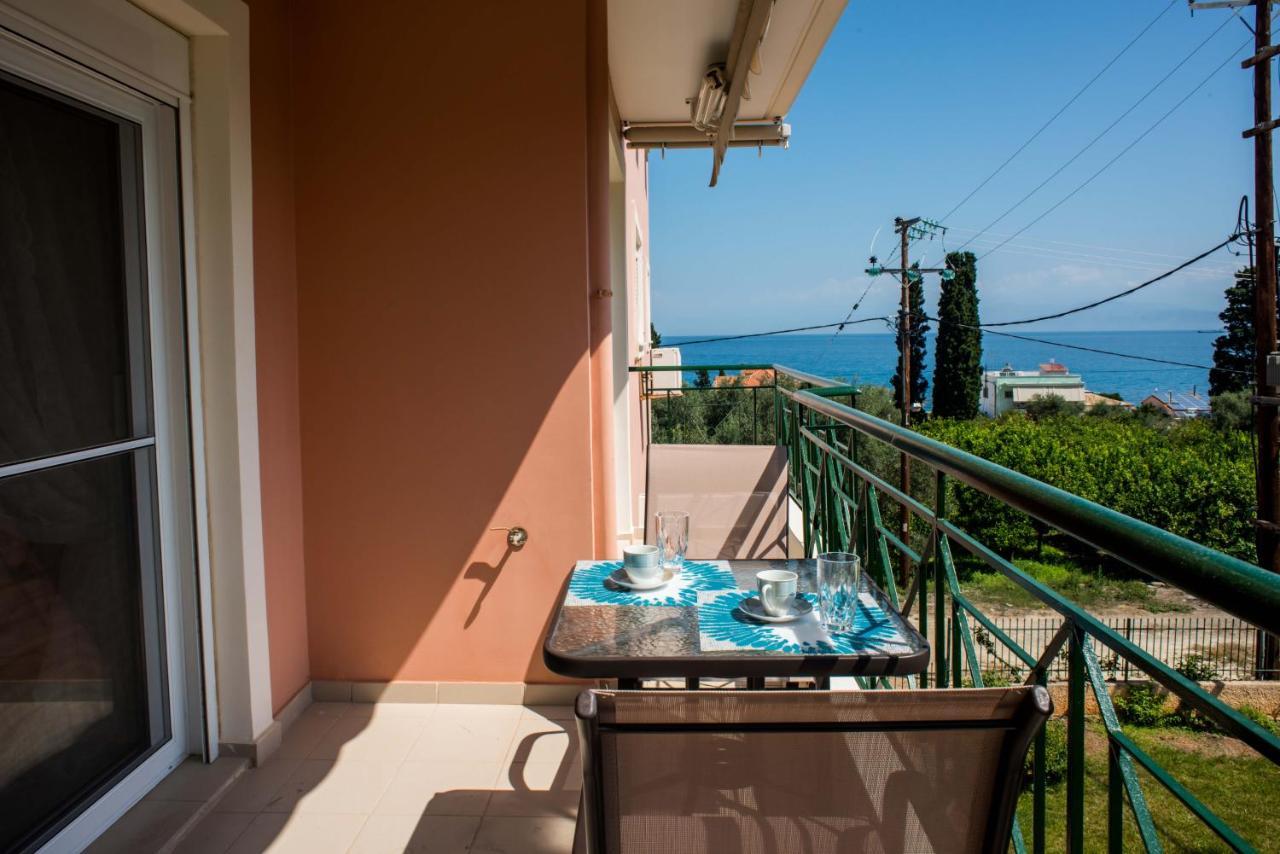 Lovely Apartment Next To The Sea Lygia Korinthias Ligia  Экстерьер фото