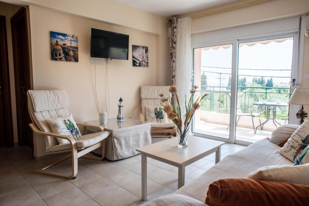 Lovely Apartment Next To The Sea Lygia Korinthias Ligia  Экстерьер фото